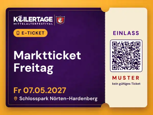 E-Ticket Marktticket Freitag