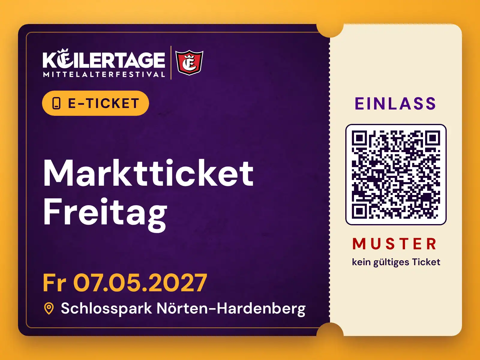 E-Ticket Marktticket Freitag E-Ticket Marktticket Freitag